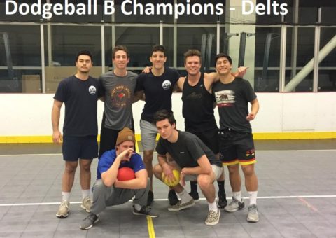 Delts Dodgeball B League Champions